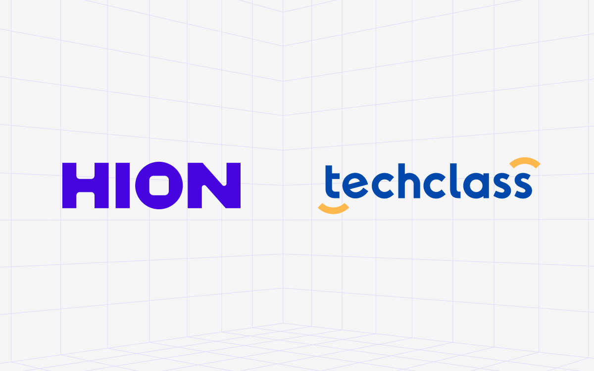 Hion partners with education and online learning platform TechClass | Hion